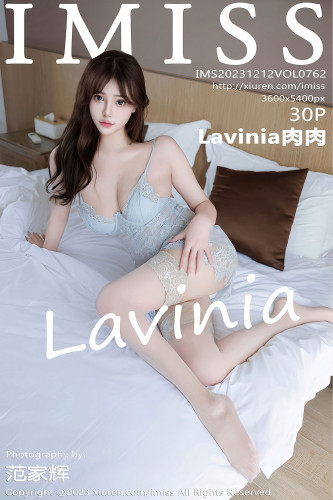 IMiss爱蜜社-762-Lavinia肉肉-情趣睡裙花丛中诱惑-2023.12.12