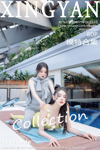 XingYan星颜社-333-李丽莎-模特合集-姐妹花女神健身房场景激情演绎-2025.04.11