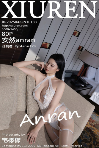 XiuRen秀人网-10183-安然anran-白色轻透情趣婚纱爆乳-2025.04.22