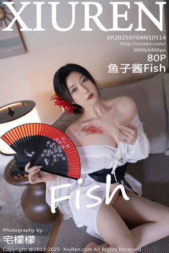 XiuRen秀人网-10514-鱼子酱Fish-日式白纱和服美胸玉腿-2025.07.04