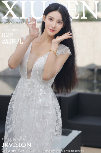XiuRen秀人网-10661-梨霜儿-白色婚纱诱人白色丝袜-2025.08.18