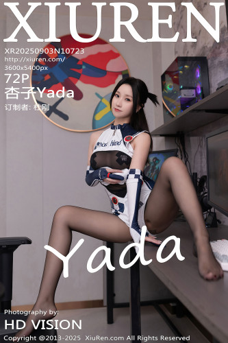 XiuRen秀人网-10723-杏子Yada-性感cos黑白装黑丝-2025.09.03