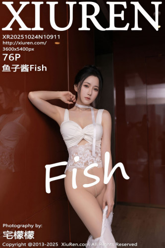 XiuRen秀人网-10911-鱼子酱Fish-白色长裙婀娜动人-2025.10.24