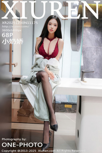 XiuRen秀人网-11175-小奶娇-红色情趣内衣黑丝-2025.12.30