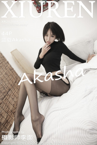 XiuRen秀人网-2187-蓝夏Akasha-《黑丝袜的诱惑》-2020.04.24