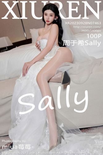 XiuRen秀人网-7463-周于希Sally-白色婚纱蕾丝爆乳-2023.09.28