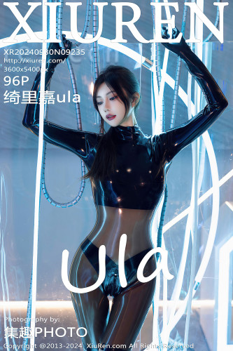 XiuRen秀人网-9235-绮里嘉ula-未来科技机器姬透视黑胶衣-2024.09.30