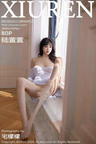 XiuRen秀人网-9521-陆萱萱-轻透白色长裙肉丝-2024.11.28
