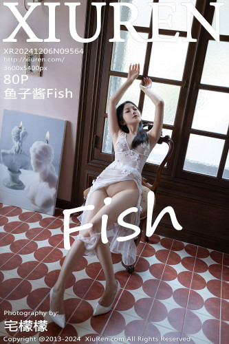 XiuRen秀人网-9564-鱼子酱Fish-透视白纱裙美腿-2024.12.06