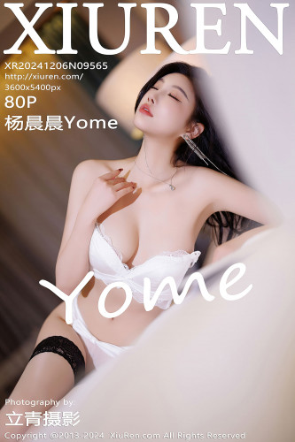 XiuRen秀人网-9565-杨晨晨Yome-白衬衫红色短裙OL美臀-2024.12.06