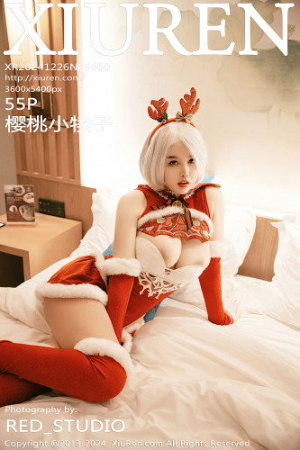 XiuRen秀人网-9660-樱桃小犊子-萝莉圣诞鹿角情趣服爆乳-2024.12.26